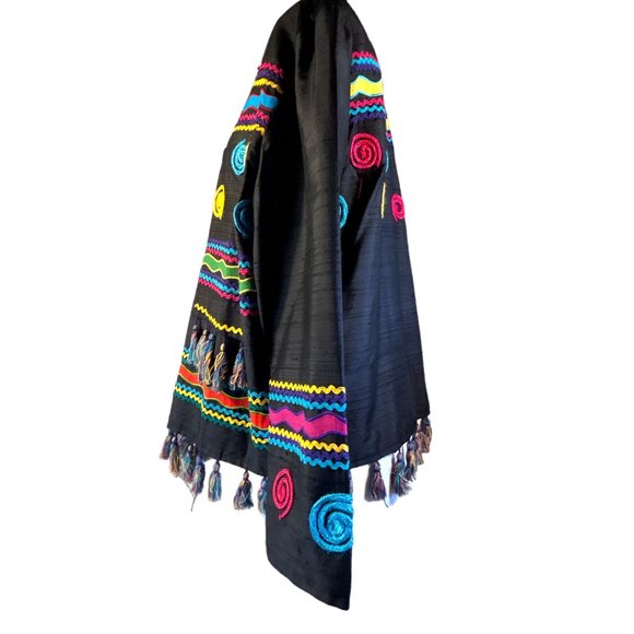 Allure Jacket Womens Medium Embellished Vintage Retro Button - Picture 2 of 9